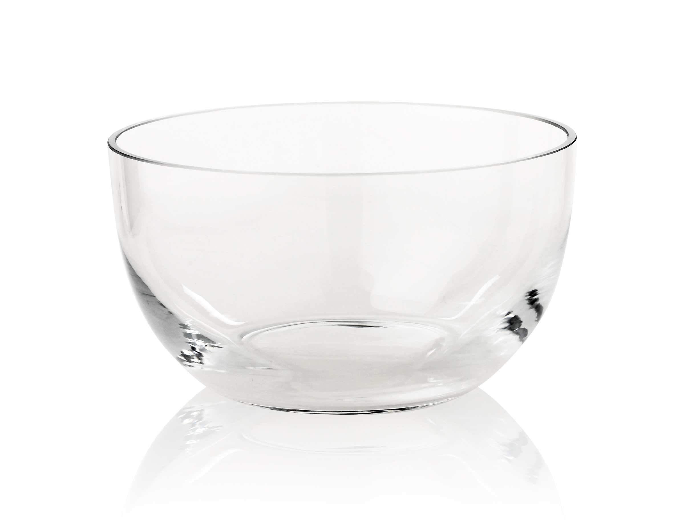 81006-PIET HEIN Bowl dia. 18 cm. Glass CLEAR
